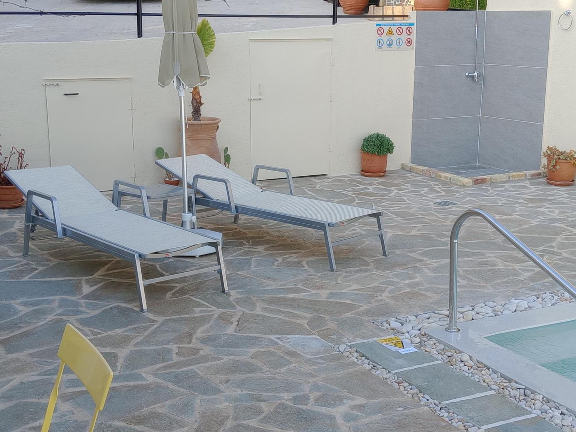 Вілла Rizaria Sea View House Spartylas Екстер'єр фото